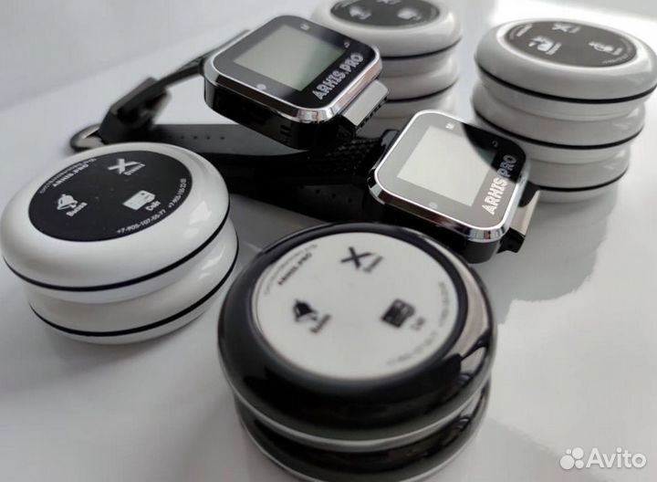 Кнопка вызова персонала, официанта, часы-пейджер