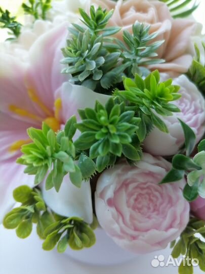 Букет из мыла к дню учителя