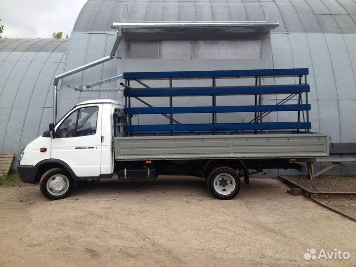 Газель пирамида, перевозка окон, Катюша