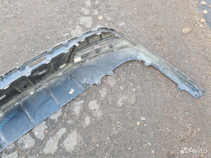 Hyundai Sonata 8 юбка заднего бампера