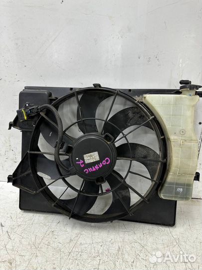 Диффузор, вентилятор охлаждения Hyundai Solaris 2