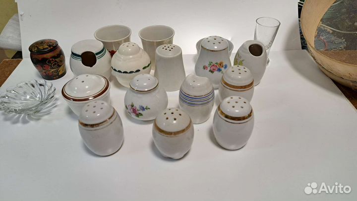 Солонки, перечницы СССР