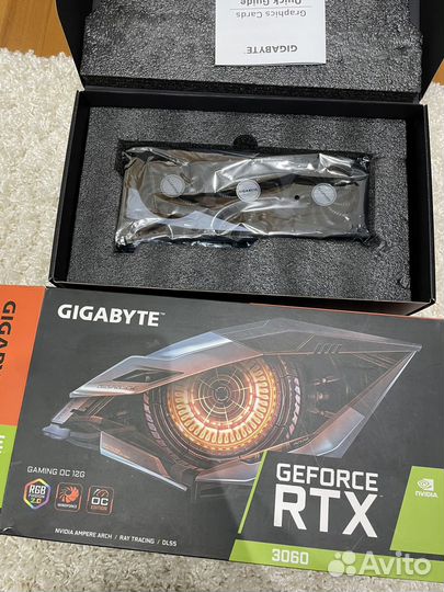 Видеокарта gigabyte rtx 3060 12gb