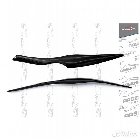 Накладки на фары (ресницы) для BMW E90