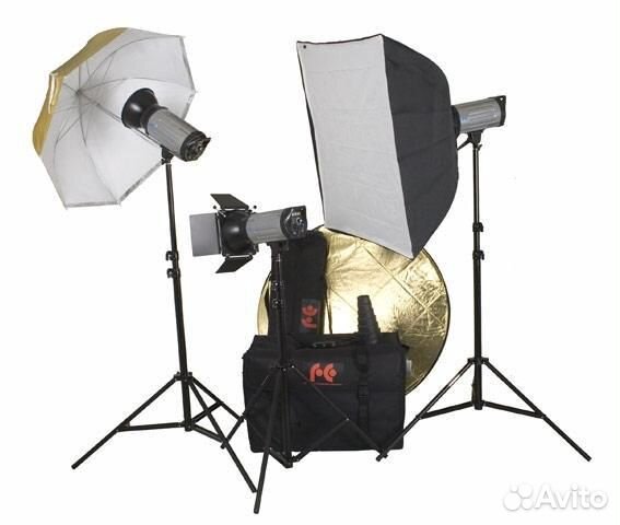 Фотооборудование, вспышки, отражатели, фотофоны