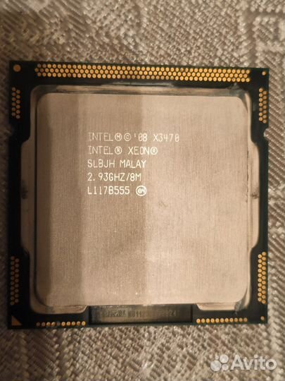 Процессор 1156, 2.93, 4 ядра,8 потоков