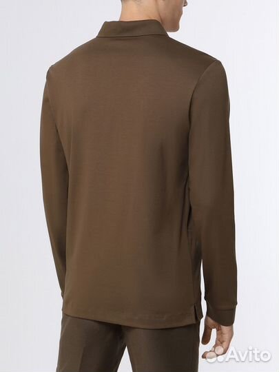 Поло хлопковое boss