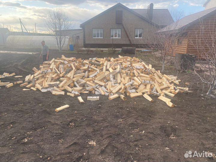 Дрова березовые колотые