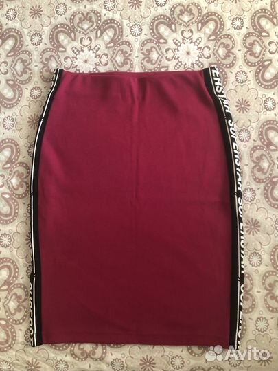 Юбка карандаш розовая