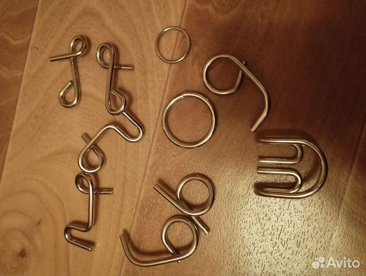 Головоломки металлические