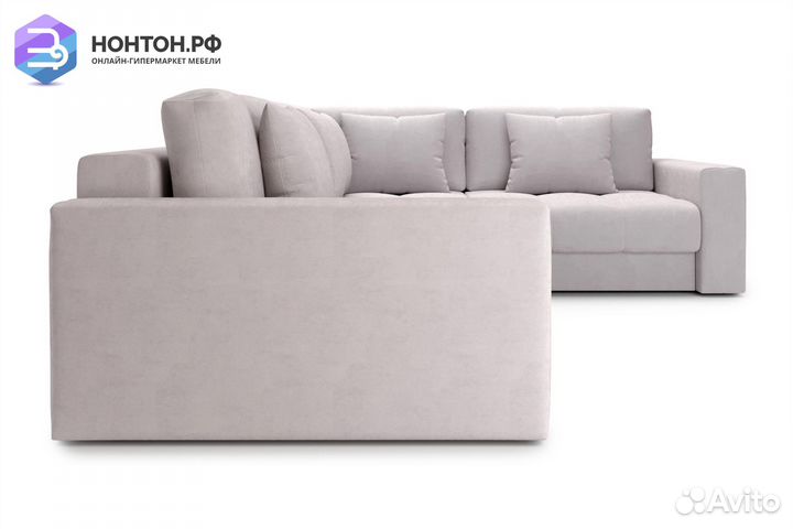 Диван угловой тик-так Монарх М3У1 бежевый