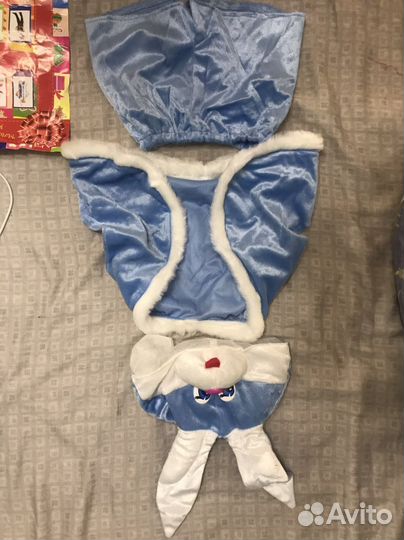 Новогодний костюм заяц гном