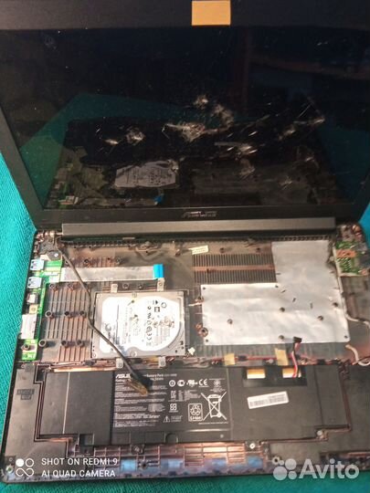 Корпус для ноутбука asus X502C