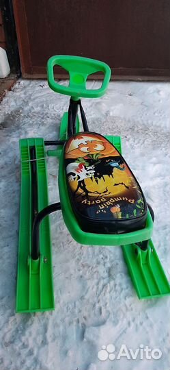 Детский снегокат бу