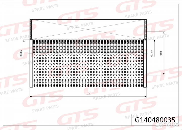 Фильтр гур DAF 229 348