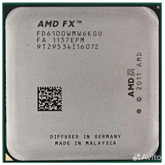 Процессор fx 6100