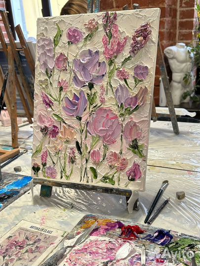 Мастер - класс по рисованию Мастихином