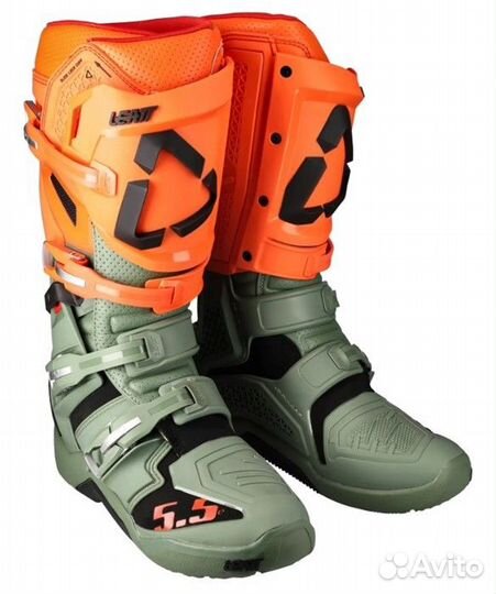Мотоботы Leatt 5.5 FlexLock Enduro Boot (Cactus)