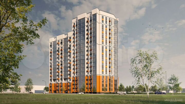 1-к. квартира, 40,6 м², 11/15 эт.