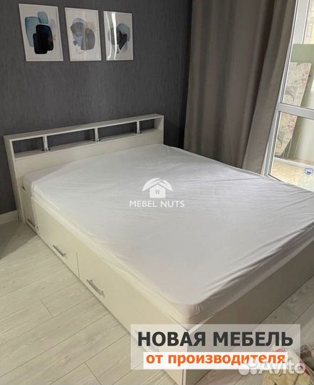 Кровать с ящиками