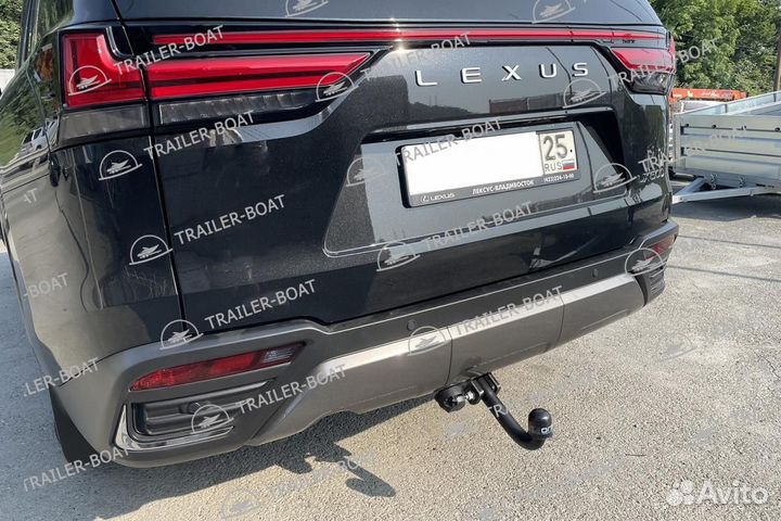 Фаркоп Lexus LX600 21-нв (VJA300) рама и крюк-шар, 50мм 56334