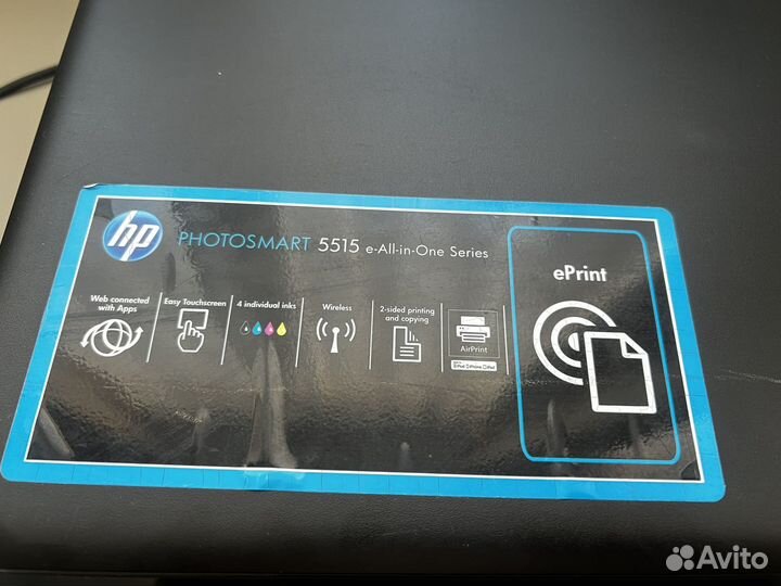 Цветной принтер мфу с снпч hp photosmart 5515