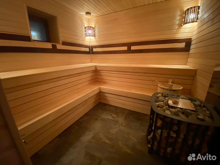 Открытый теплый бассейн,семейный отдых,сауна,баня