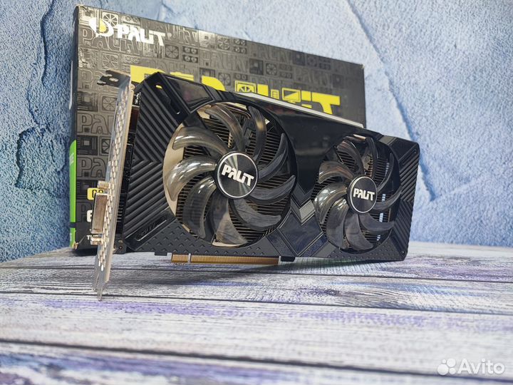 Видеокарта palit GTX 1660 super Gaming Pro