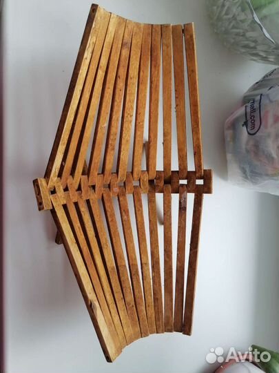 Фруктовница деревянная складная ссср, винтаж