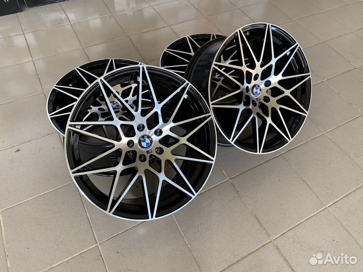 Литые диски BMW R19. 5/112. Стиль 666 разношрокие
