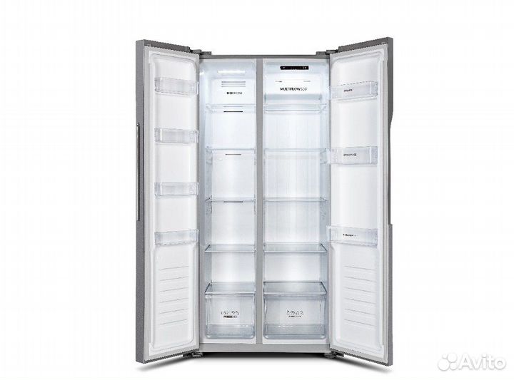 Холодильник Side by Side Gorenje NRS8181KX