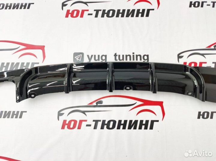 Задний диффузор BMW 3 series f30 M-Performance под