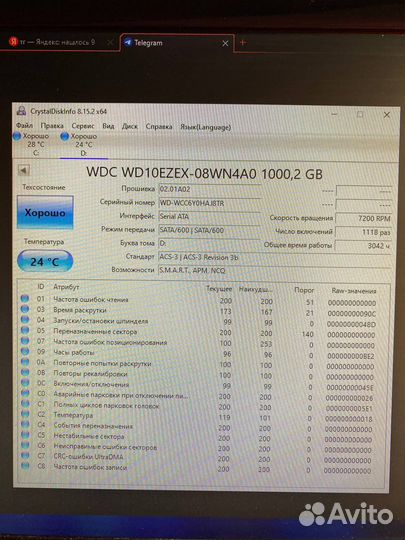 Жесткий диск Wd blue 1tb
