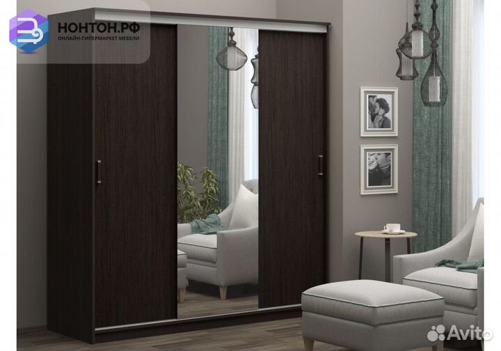 Шкаф-купе Альянс венге