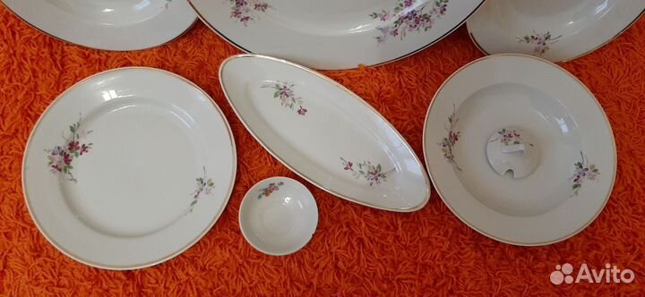 Сервиз столовый Дулево СССР остатки