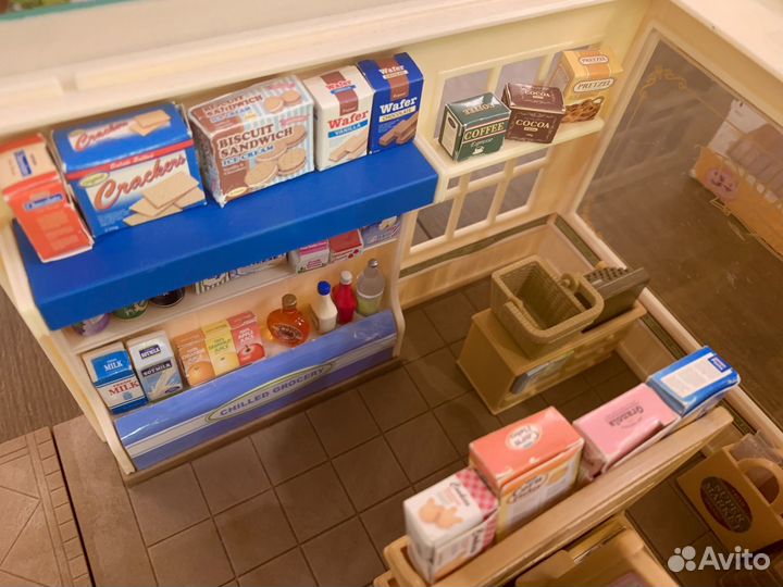 Sylvanian families Супермаркет с коробкой