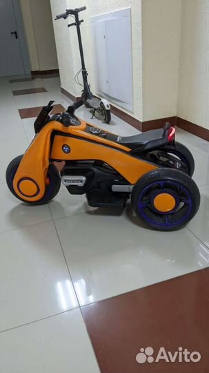 Электрический мотоцикл детский