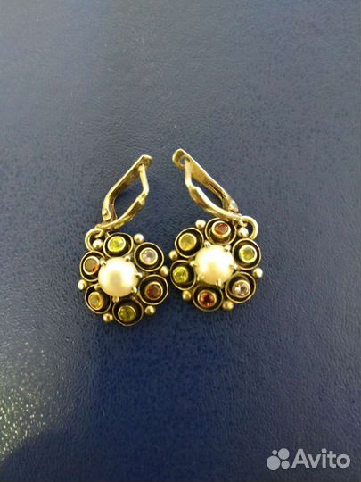 Серебряные серьги