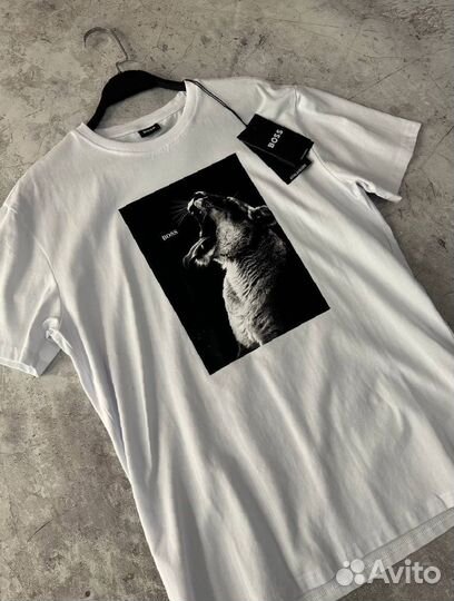 Футболка Hugo Boss пантера