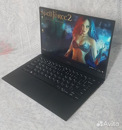 Классный Dell XPS 13 P54G на i5-6200u ips