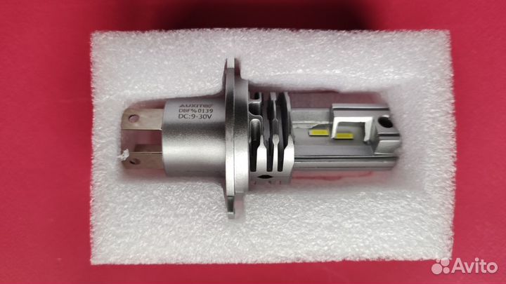 Светодиодная автолампа H4 9003 LED CSP Auxito