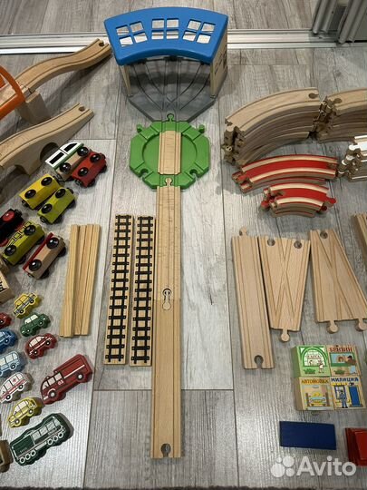 Деревянные железные дороги IKEA + Brio+ Томик