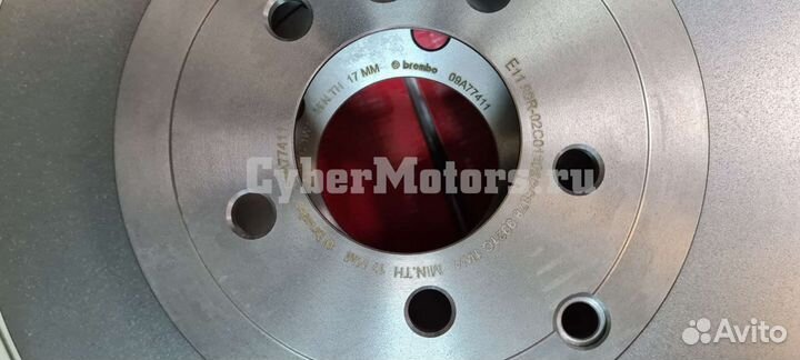 Диск тормозной задн. land rover range rover sport