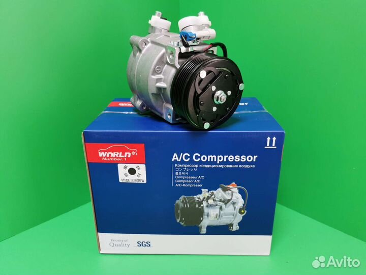 Компрессор кондиционера Opel Mokka/Chevrolet Aveo