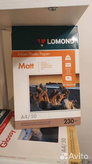 Фотобумага lomond a4 матовая