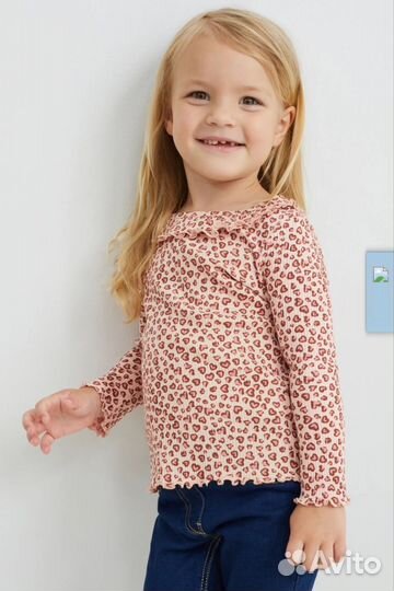 Лонгслив в рубчик c&a, набор 3 шт 92