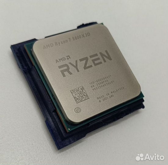 Процессор Ryzen 7 5800x3D и материнская плата Msi