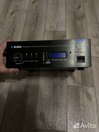 CVGaudio M-43Tm микшер-усилитель