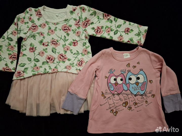 Вещи пакетом для девочки 98-104