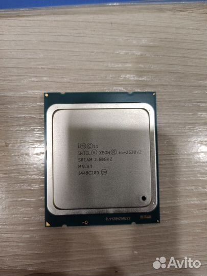 Процессор xeon e5-2630v2
